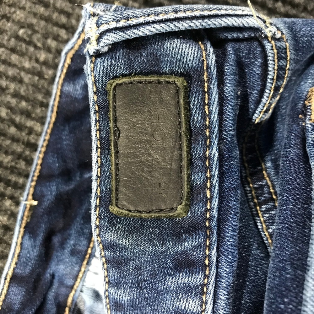 Dear John American Classic Distressed Straight Leg Jeans Blue Medium Wash Sz 27 - Picture 9 of 9